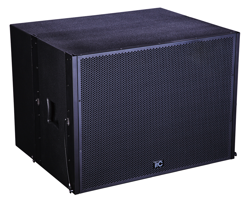 Активный сабвуфер ITC LA-1800P акт. сабвуфер 500W 8 Ом элемент массива